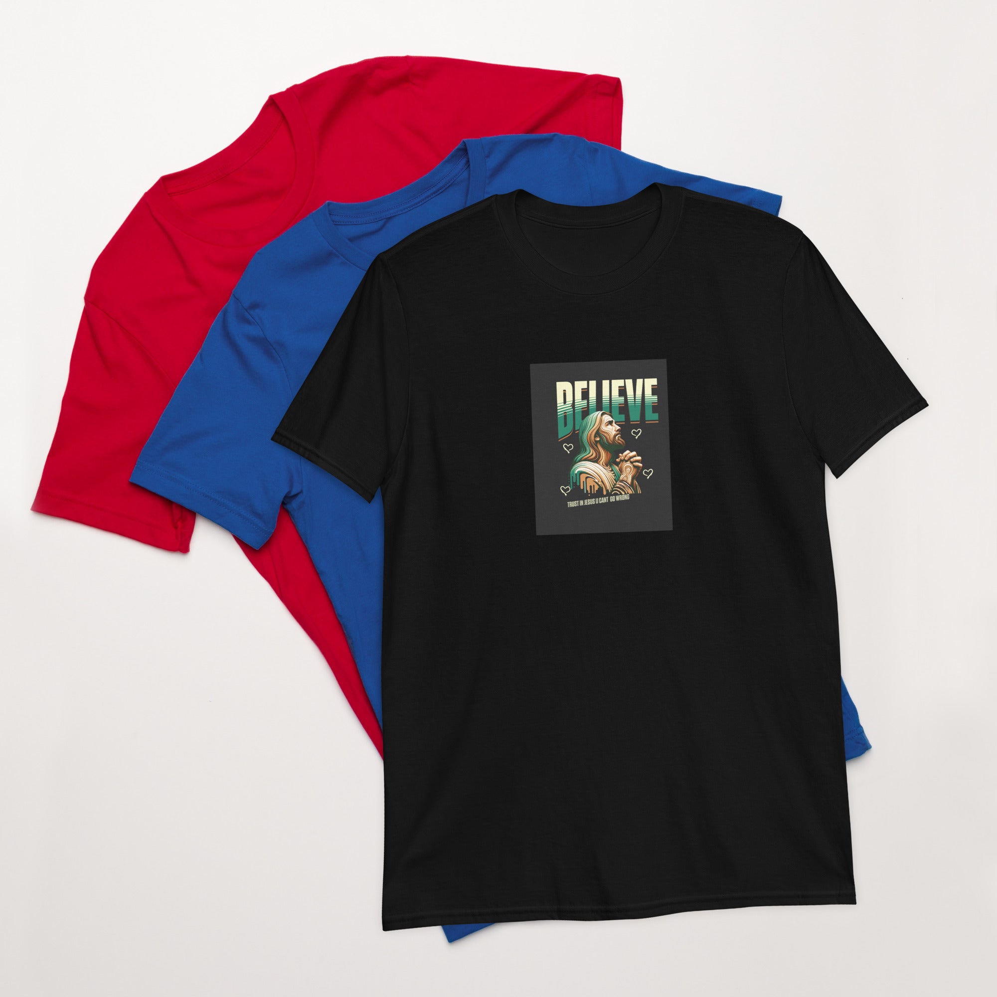 Trust In Jesus U Cant Go Wrong Short-Sleeve Unisex T-Shirt