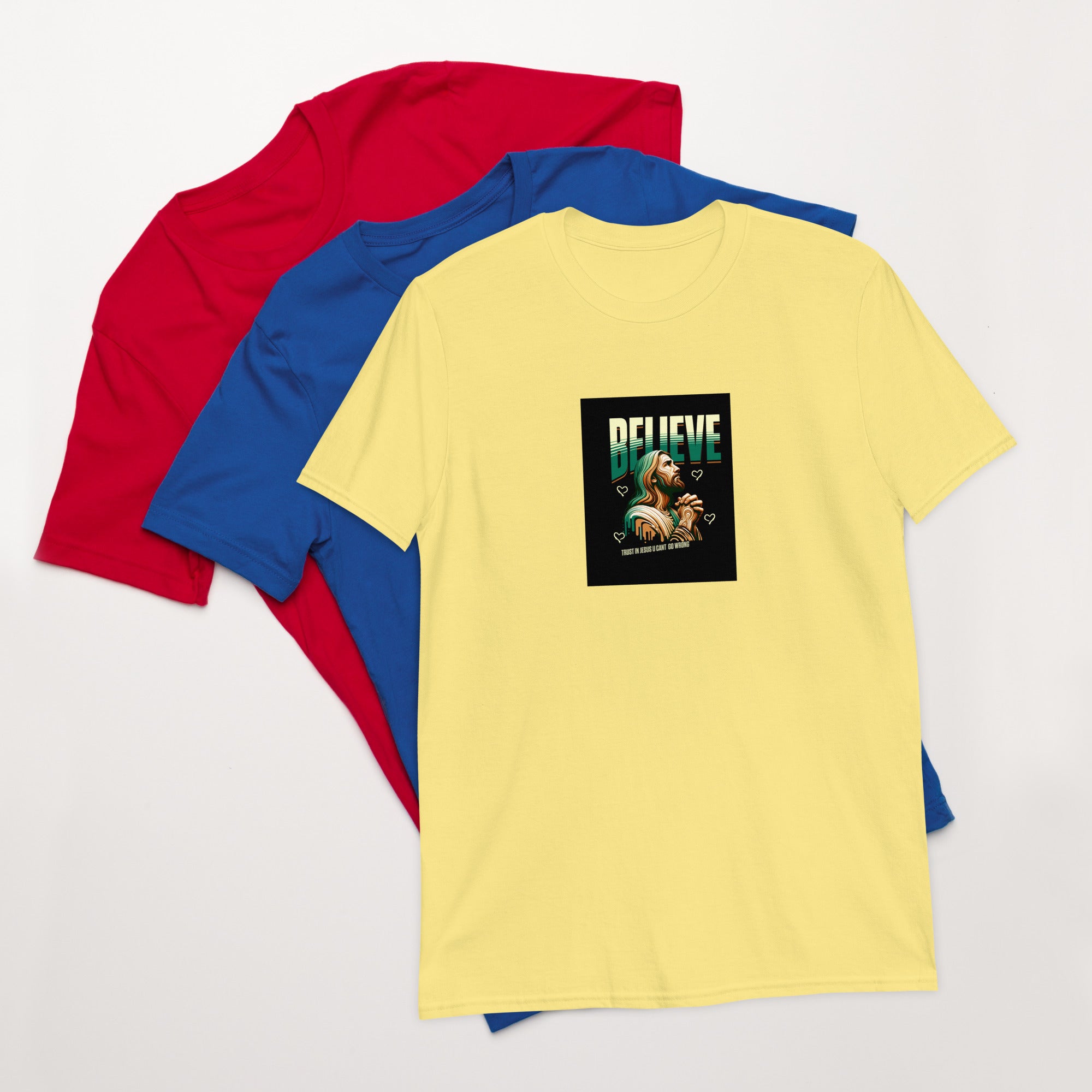 Trust In Jesus U Cant Go Wrong Short-Sleeve Unisex T-Shirt