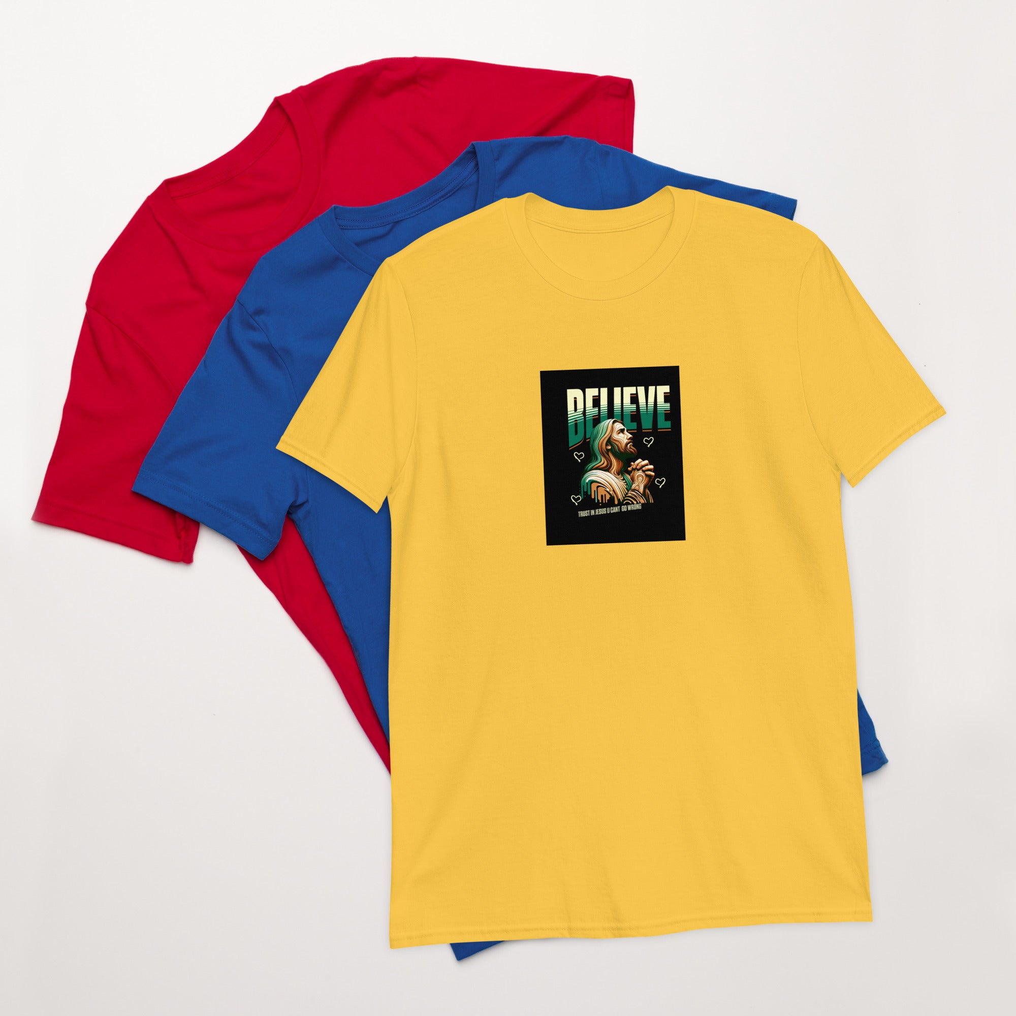 Trust In Jesus U Cant Go Wrong Short-Sleeve Unisex T-Shirt