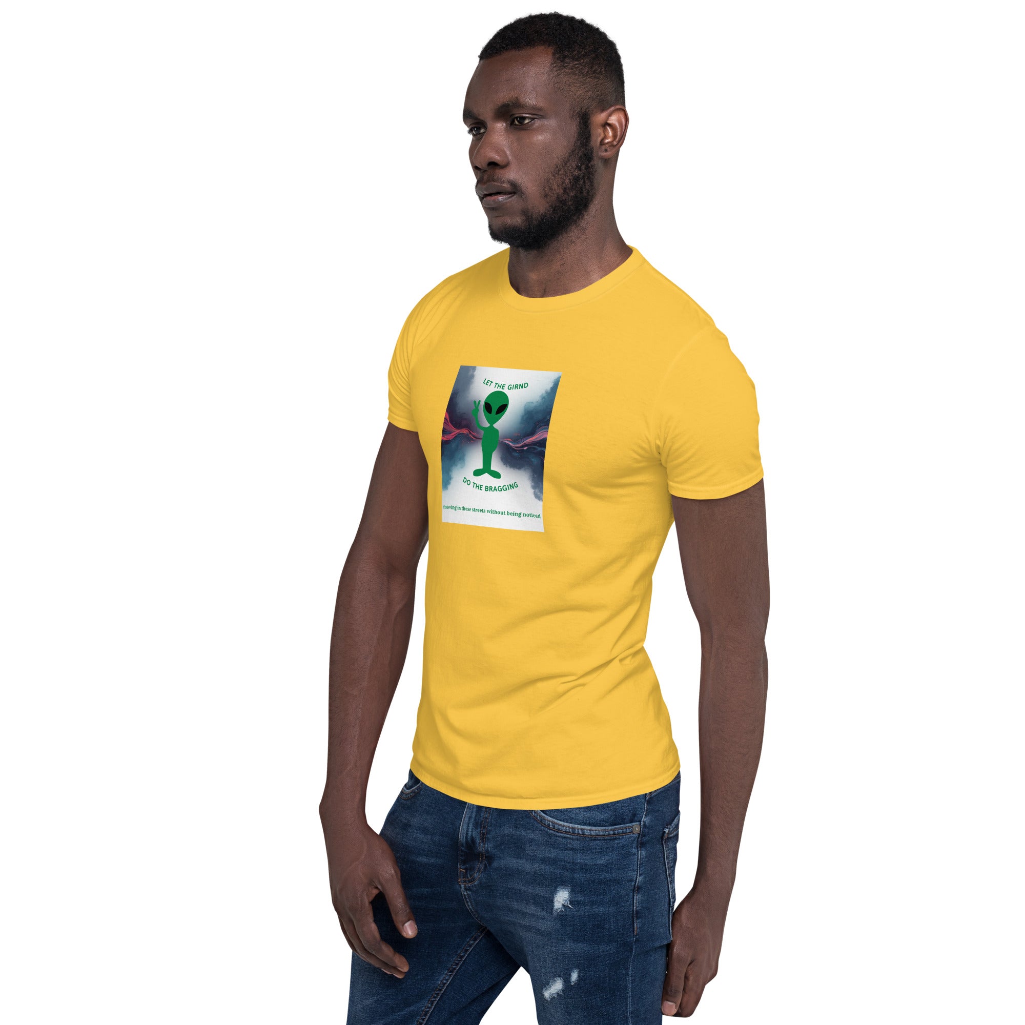 Let The Grind Do The Bragging Short-Sleeve Unisex T Shirt