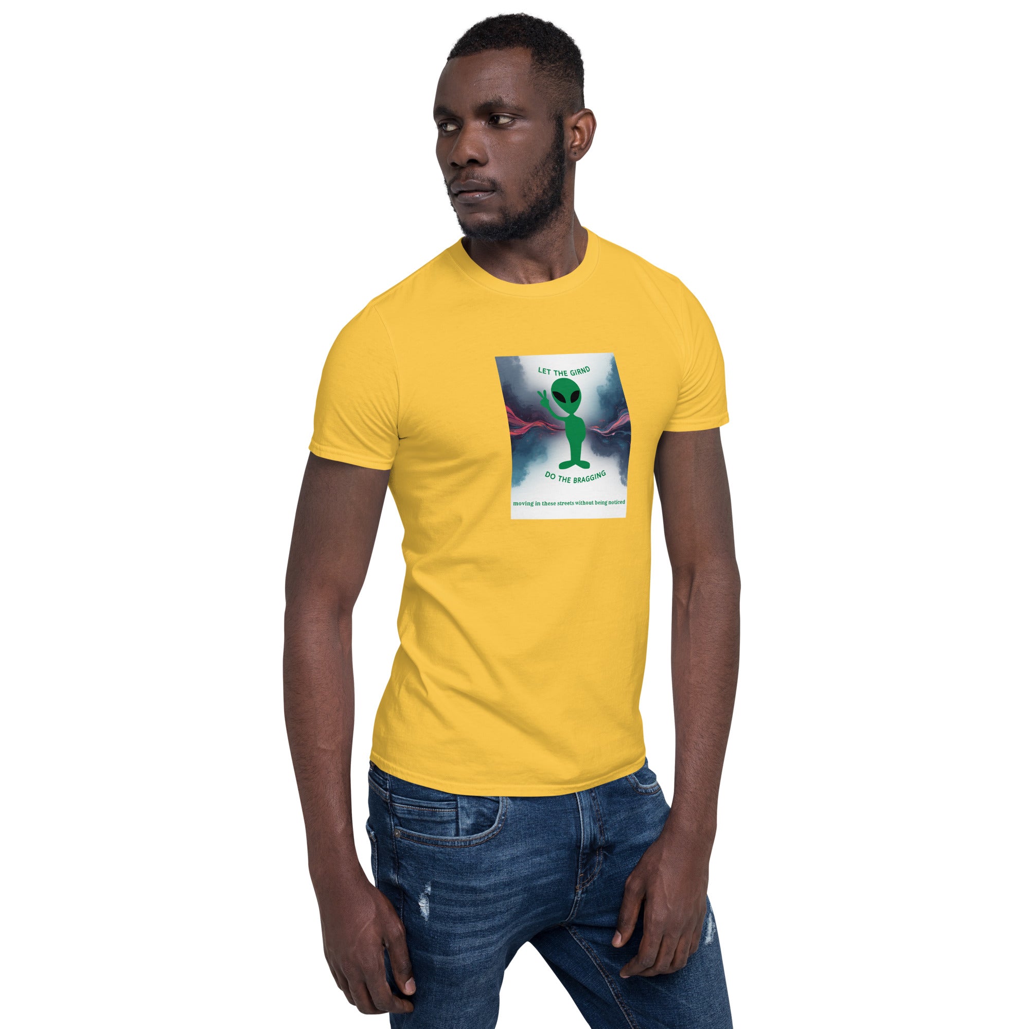 Let The Grind Do The Bragging Short-Sleeve Unisex T Shirt