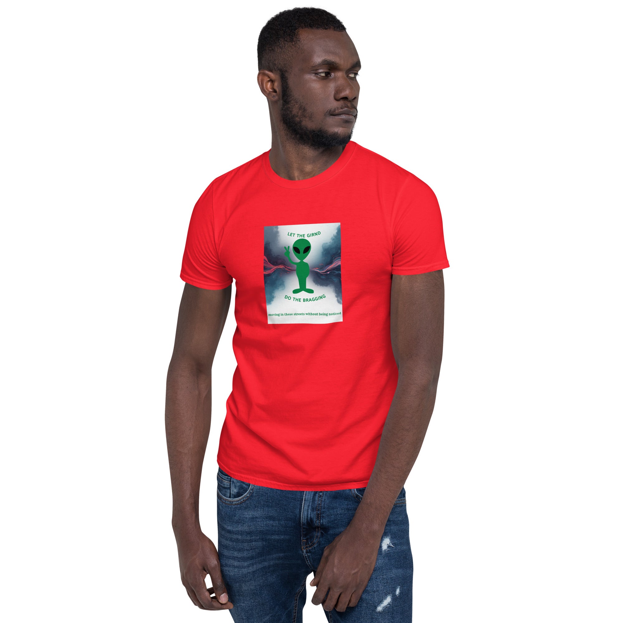 Let The Grind Do The Bragging Short-Sleeve Unisex T Shirt