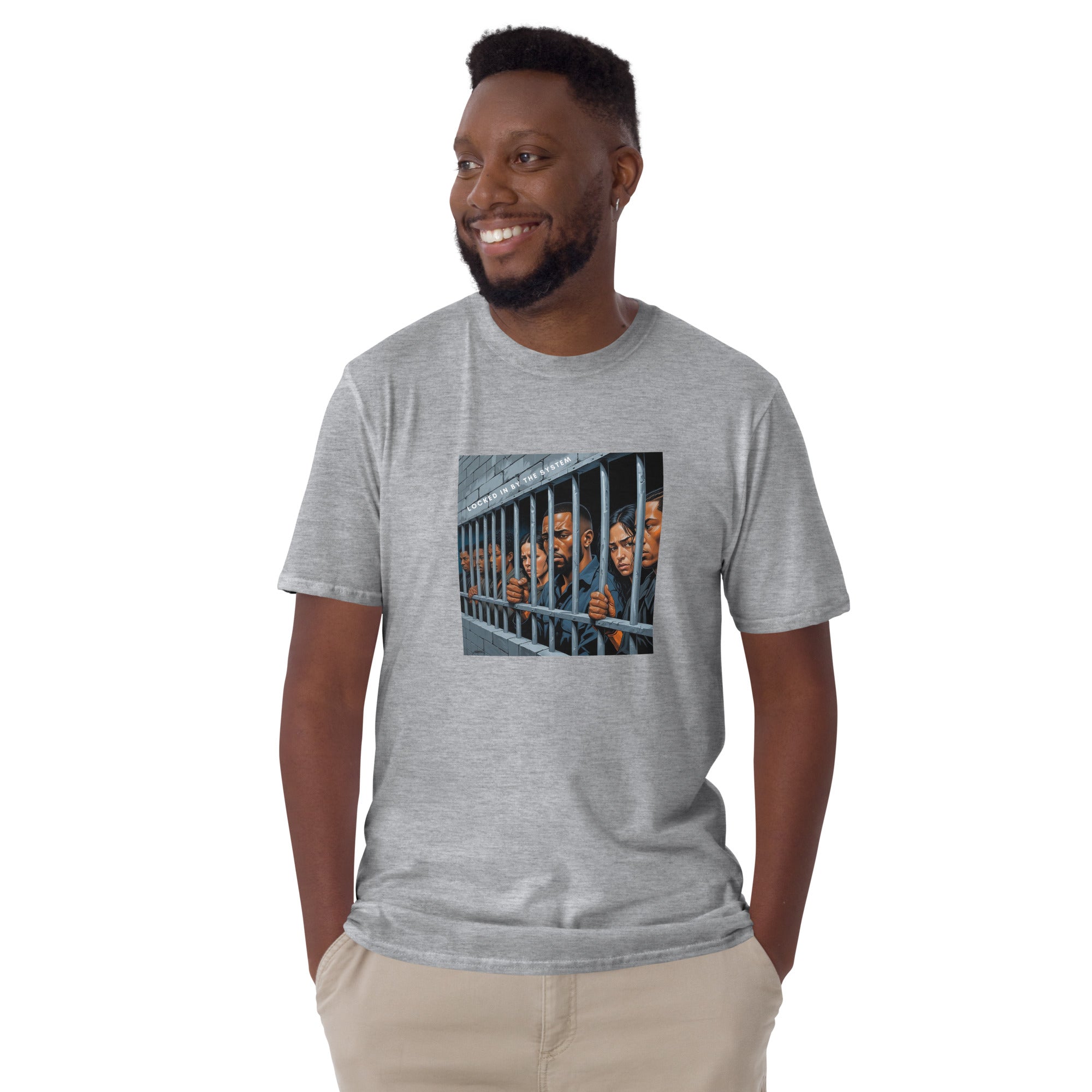 Locked In By The System Short-Sleeve Unisex T-Shirt