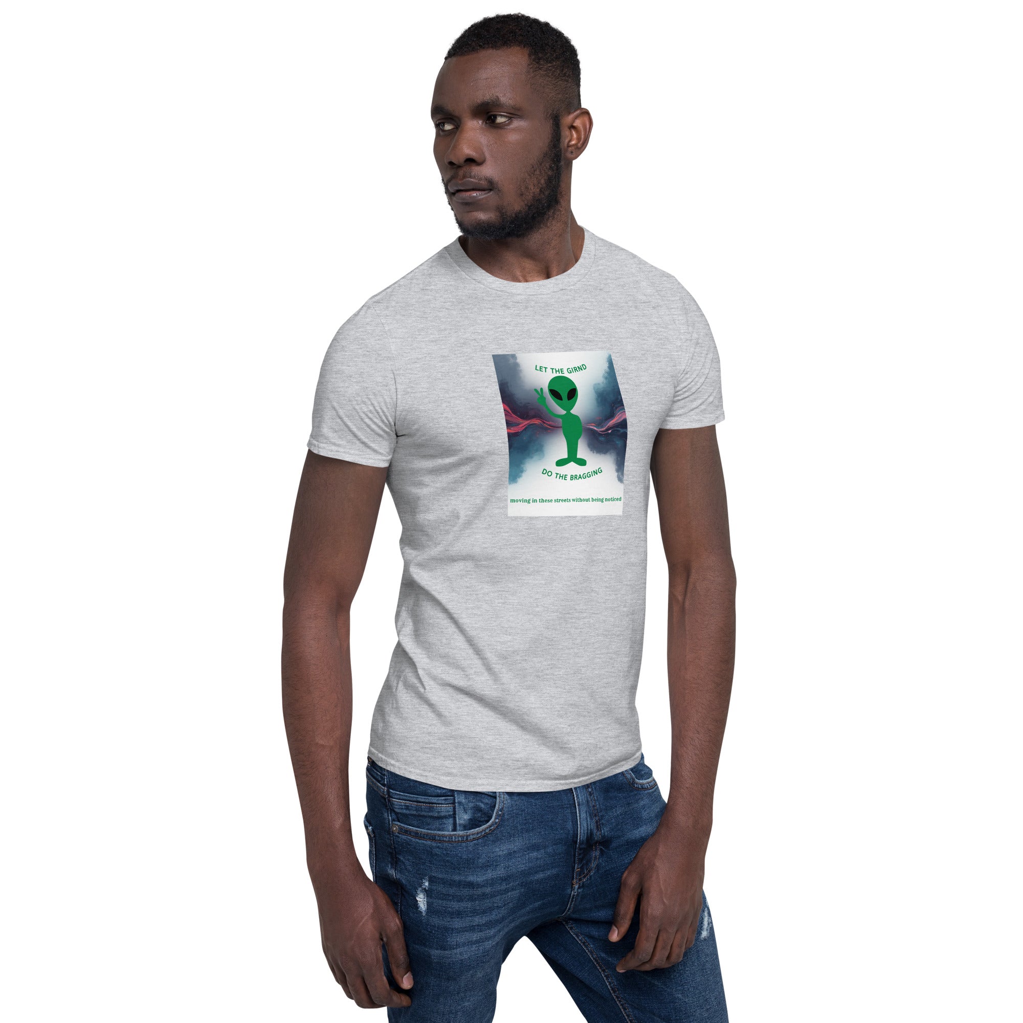 Let The Grind Do The Bragging Short-Sleeve Unisex T Shirt
