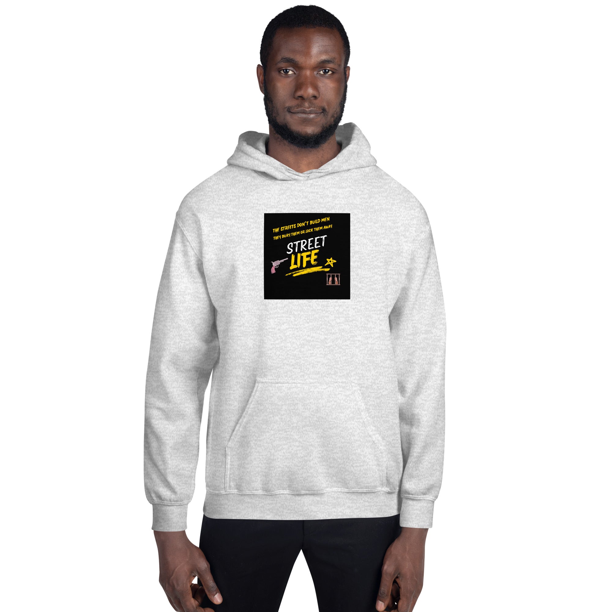 Product mockupStreet Life Unisex Hoodie