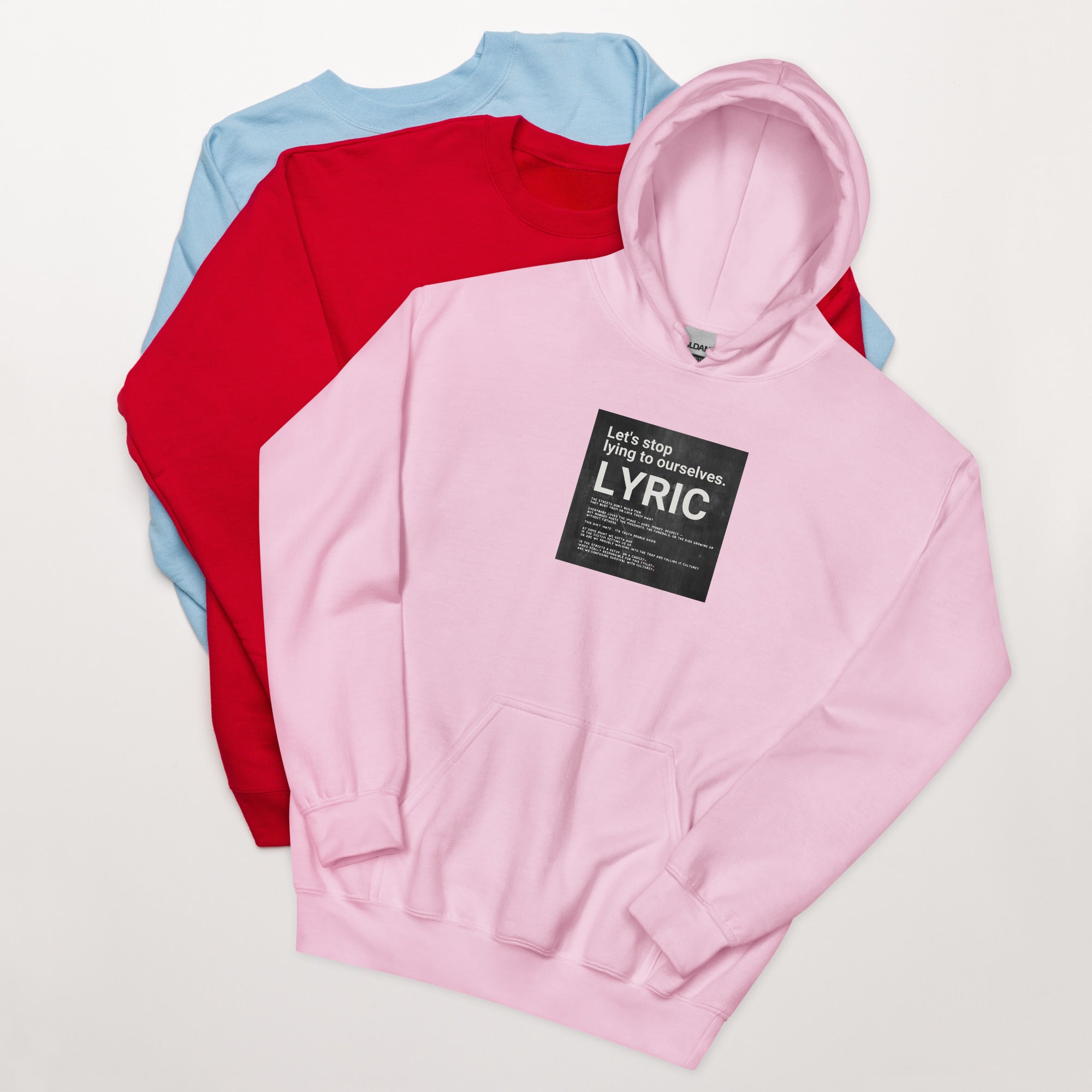 Let’s stop lying to ourselves Hoodie