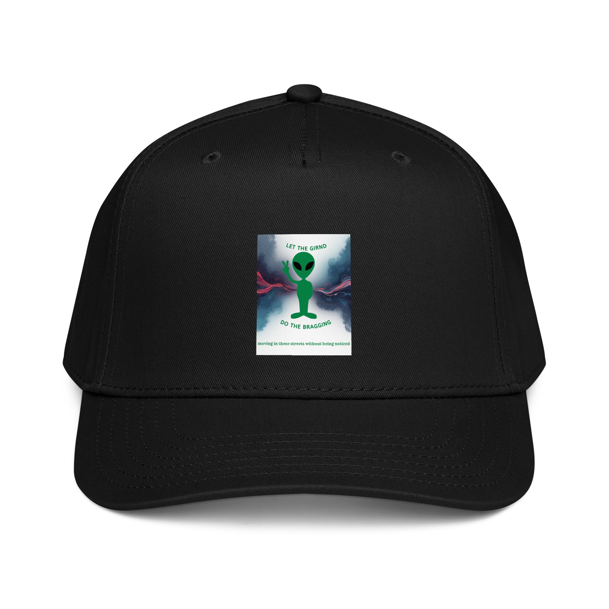 Let The Grind Do The Bragging 5 panel cap