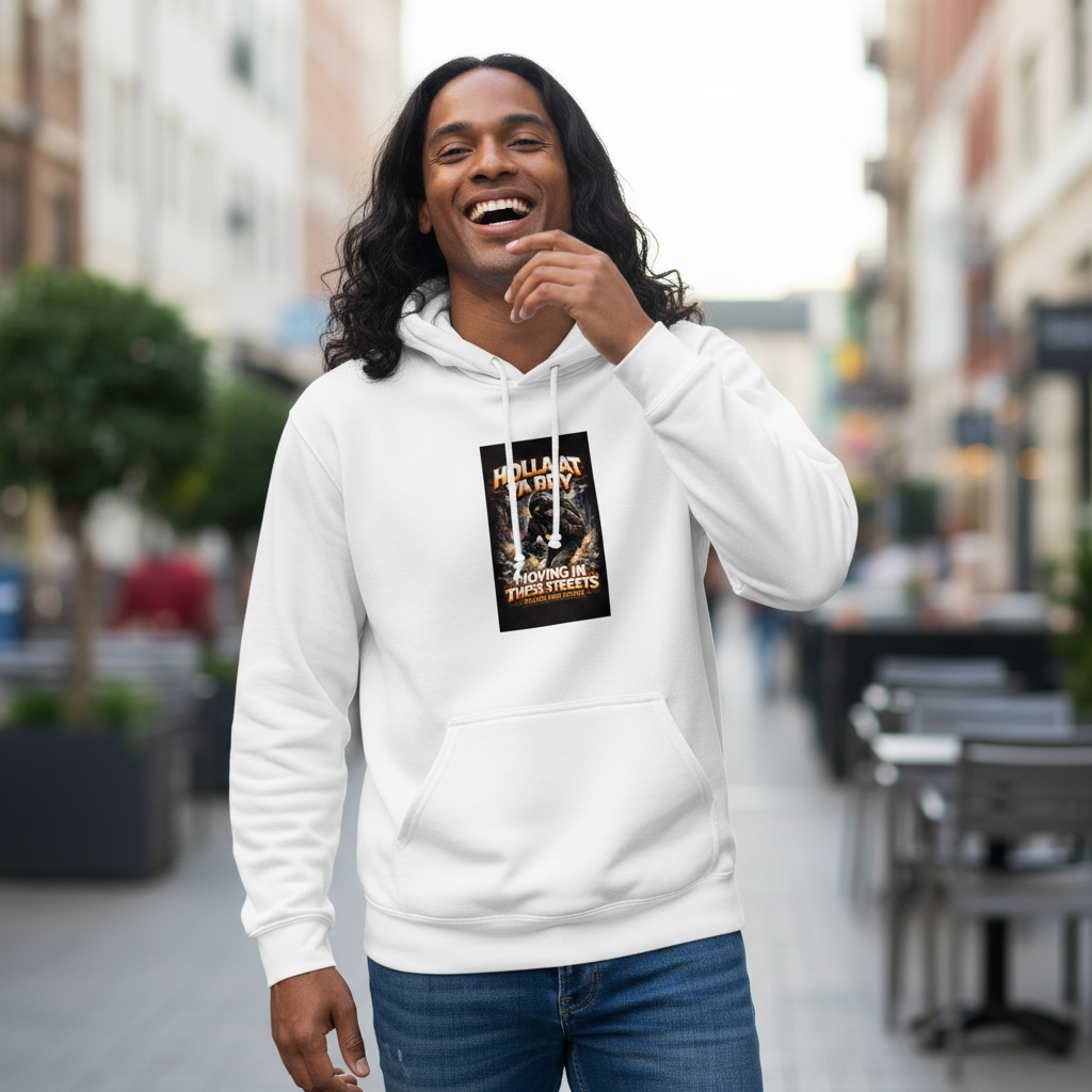 Moving In These Streets Without Being Noticed Unisex Hoodie