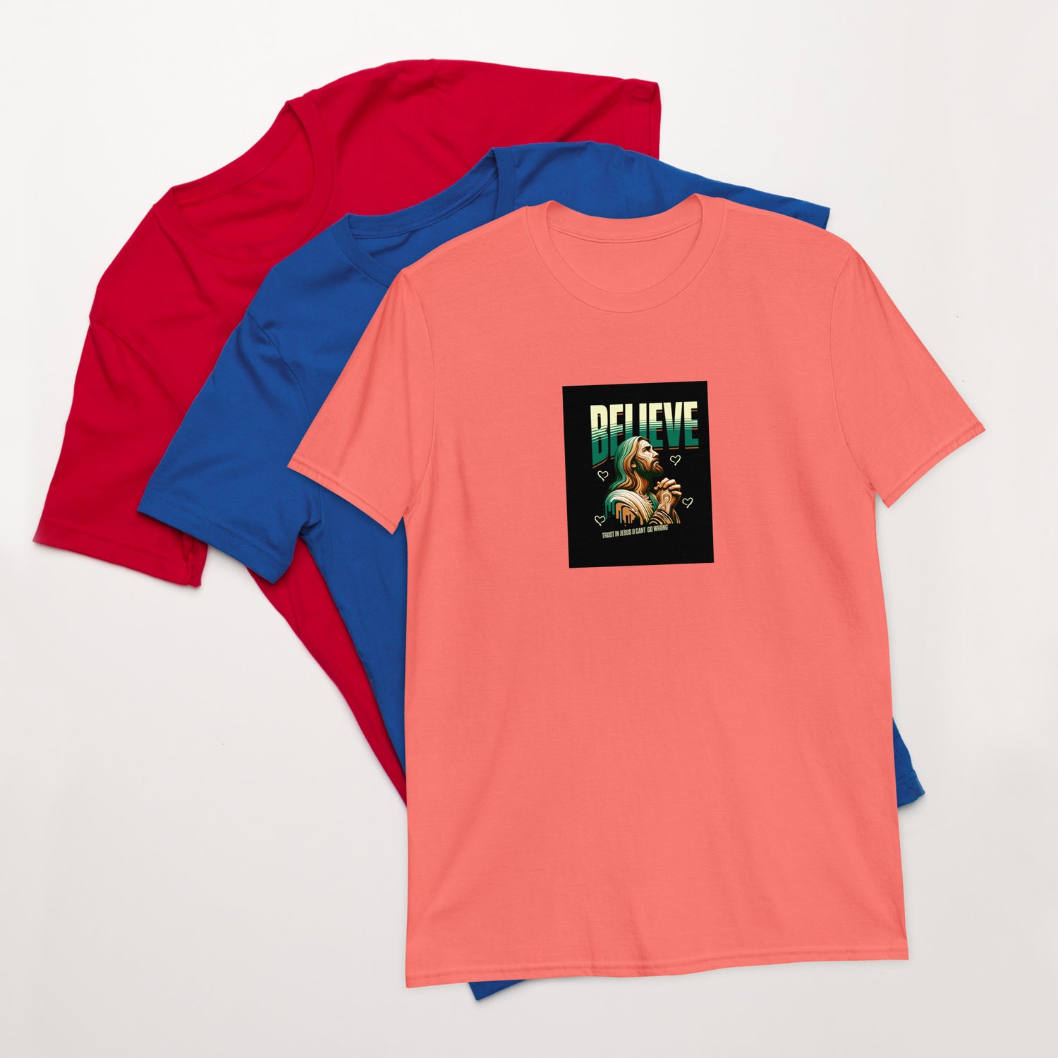 Trust In Jesus U Cant Go Wrong Short-Sleeve Unisex T-Shirt