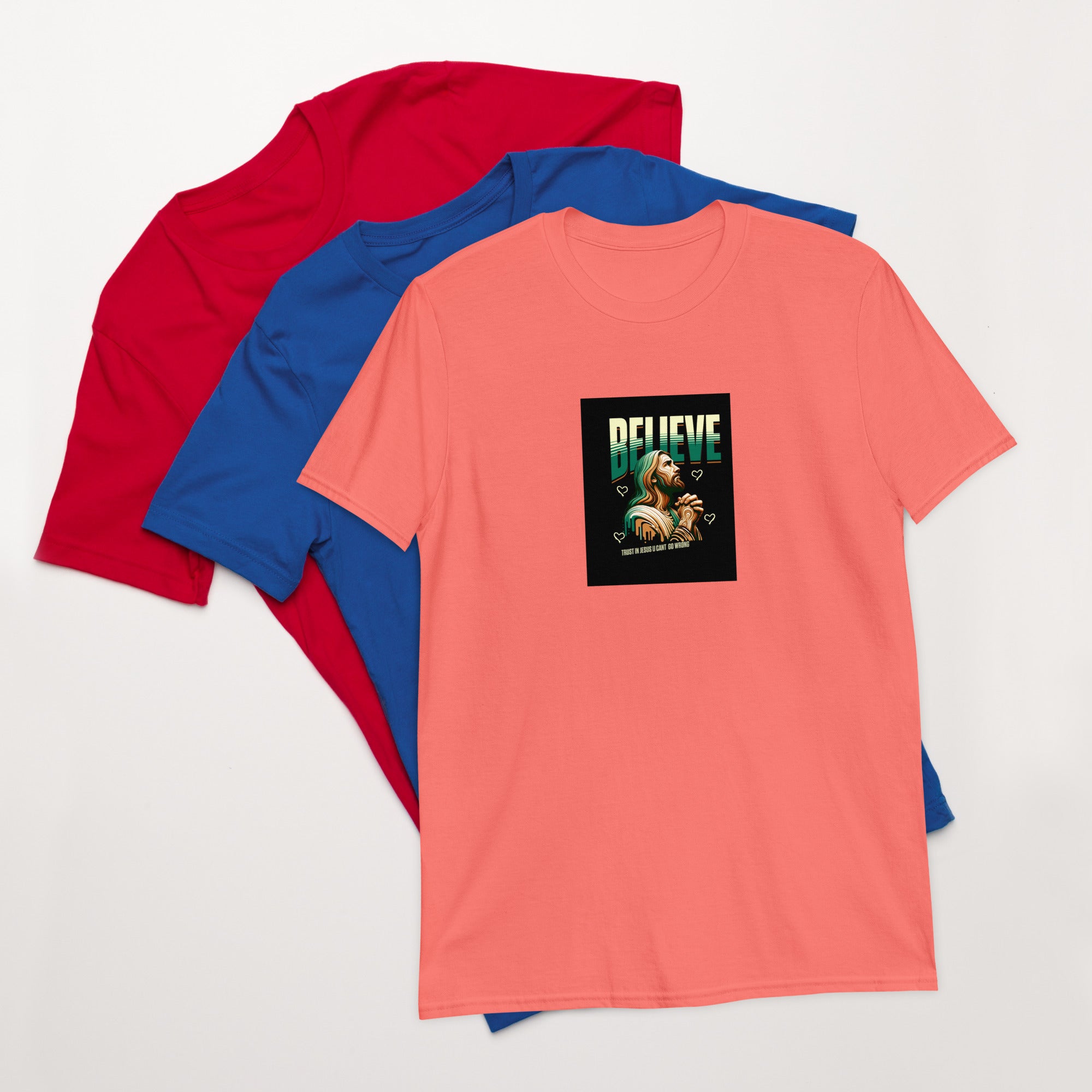 Trust In Jesus U Cant Go Wrong Short-Sleeve Unisex T-Shirt