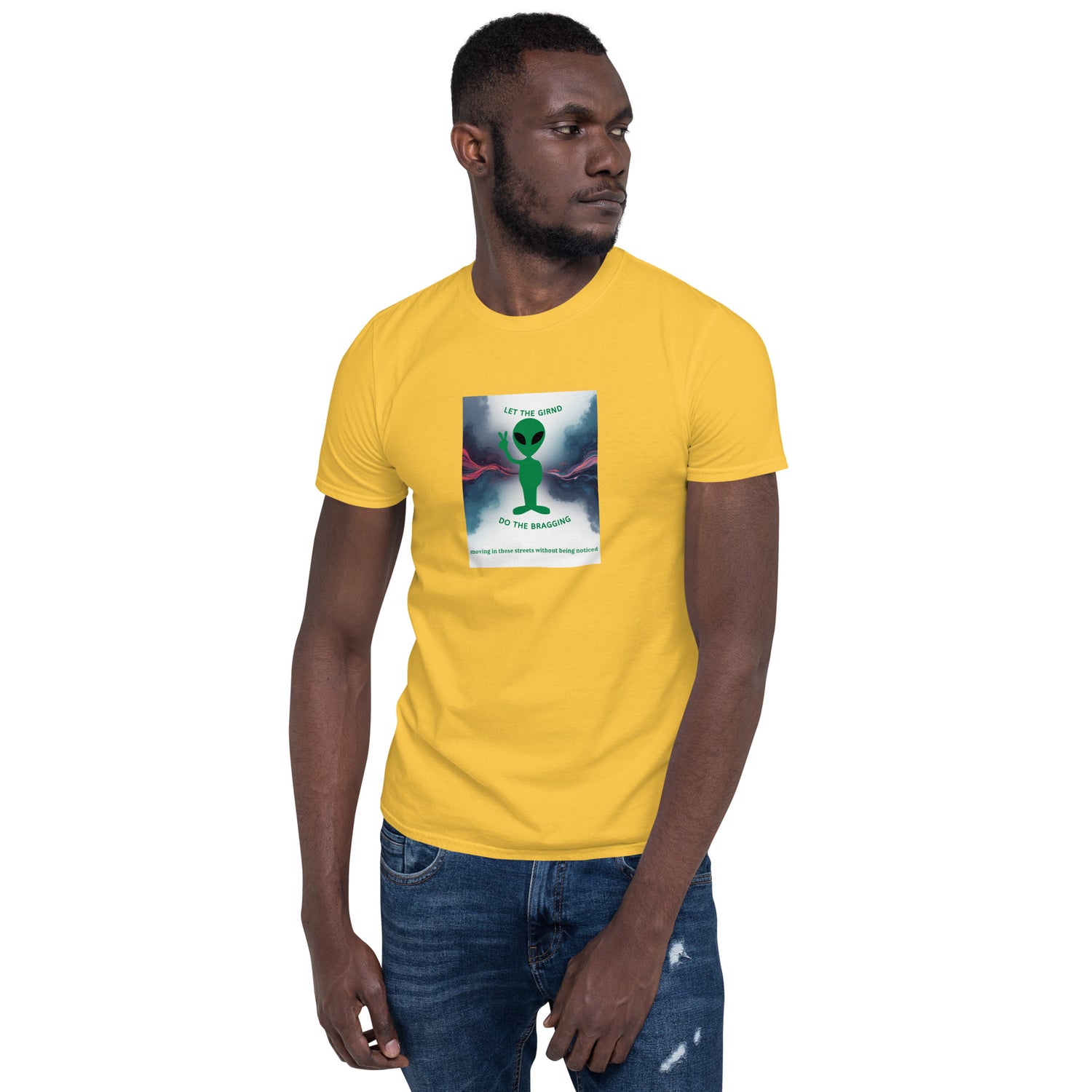 Let The Grind Do The Bragging Short-Sleeve Unisex T Shirt
