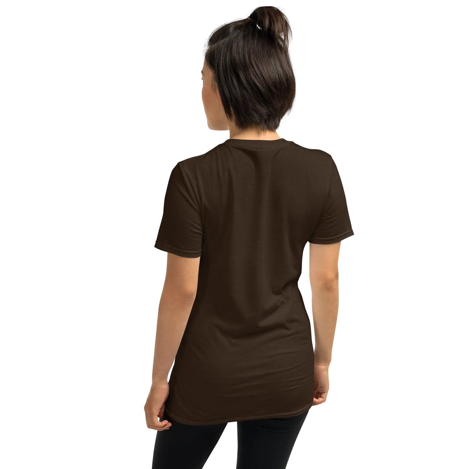 Move In Silence Unisex T-Shirt Moving In These Streets – Dark Chocolate Back

