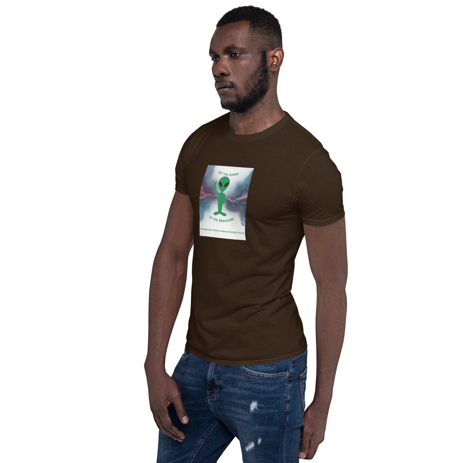 Let The Grind Do The Bragging Short-Sleeve Unisex T Shirt