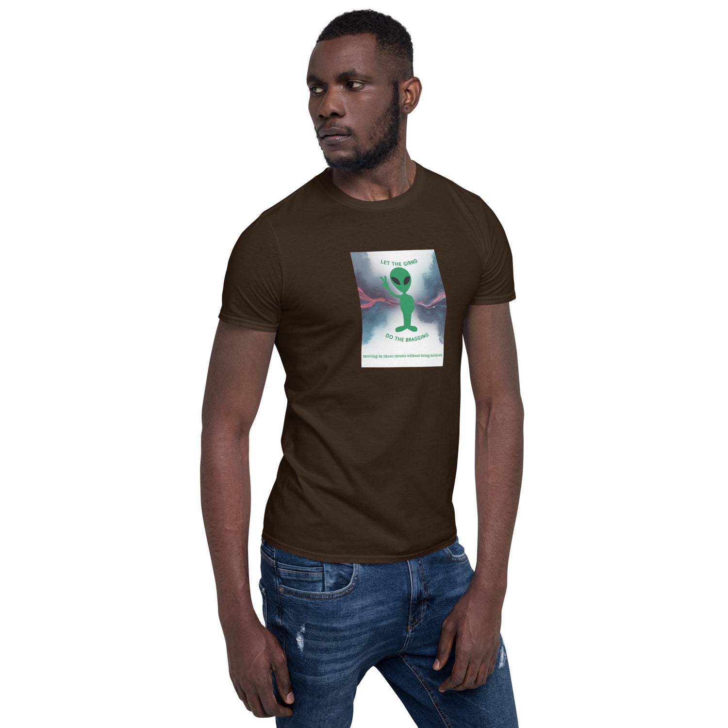 Let The Grind Do The Bragging Short-Sleeve Unisex T Shirt
