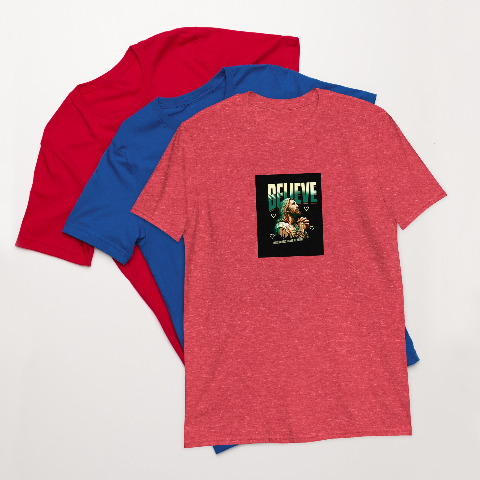 Trust In Jesus U Cant Go Wrong Short-Sleeve Unisex T-Shirt