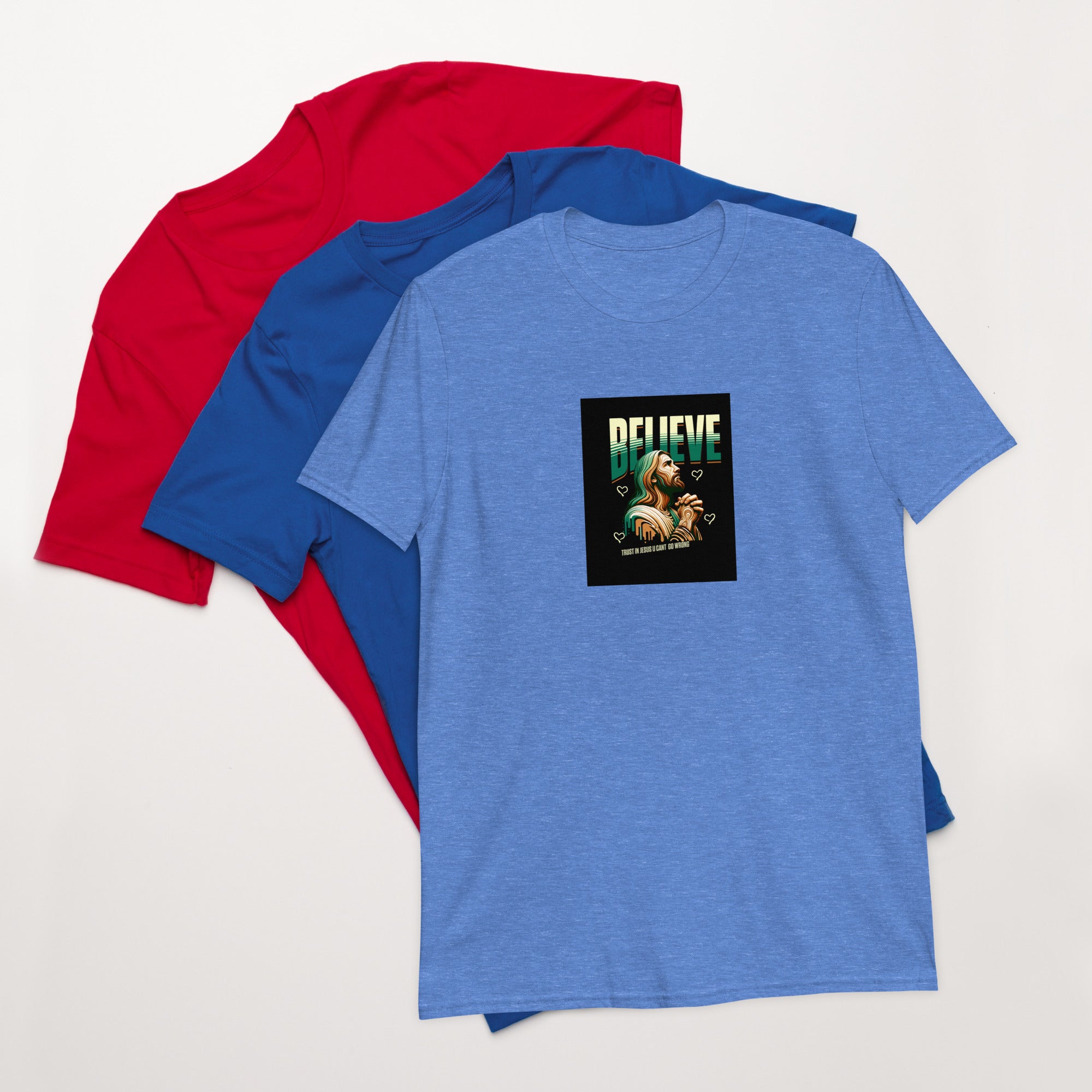 Trust In Jesus U Cant Go Wrong Short-Sleeve Unisex T-Shirt