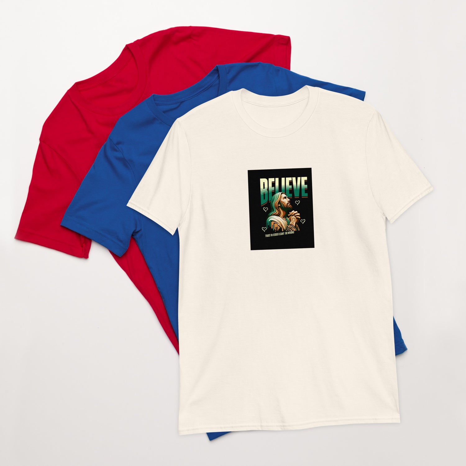 Trust In Jesus U Cant Go Wrong Short-Sleeve Unisex T-Shirt