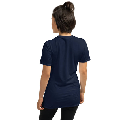 Move In Silence Unisex T-Shirt Moving In These Streets – Navy Back

