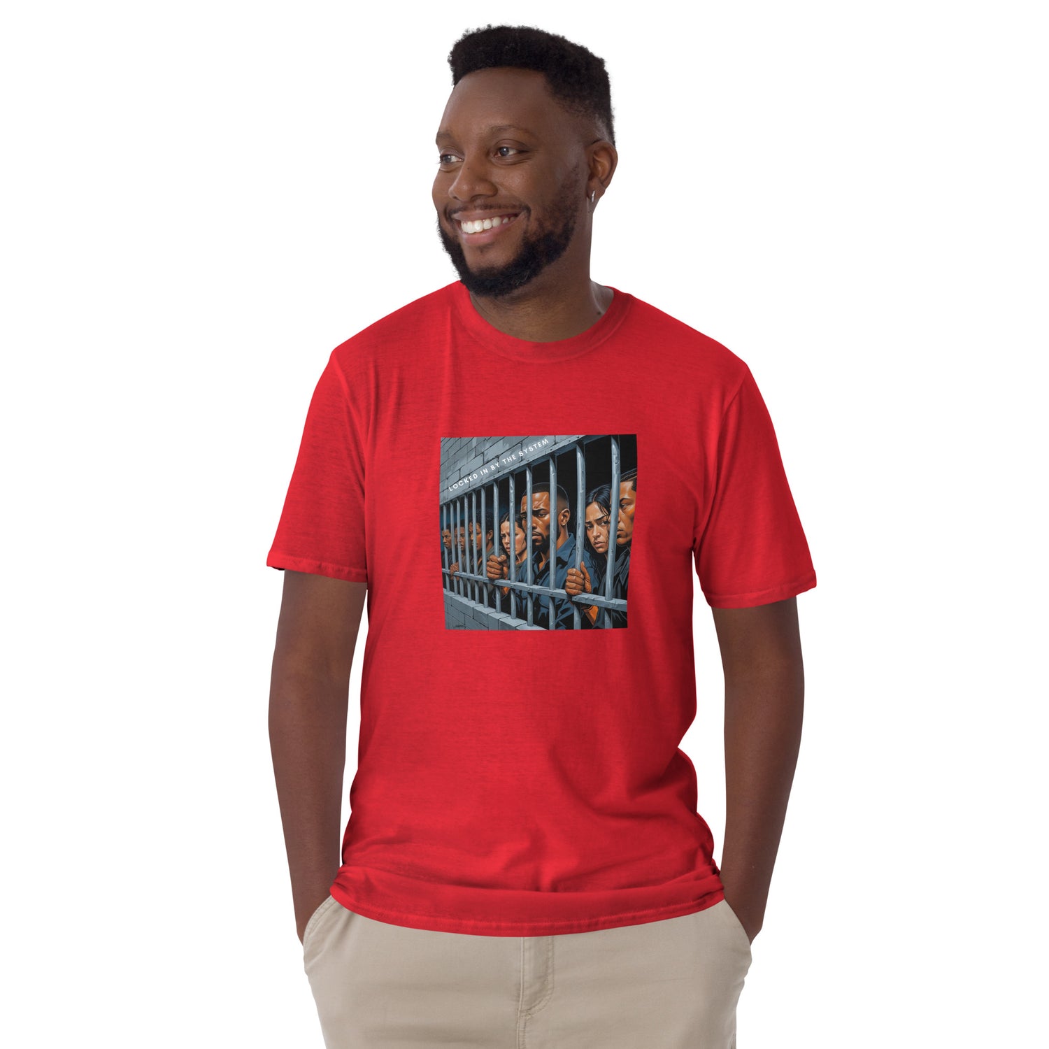 Locked In By The System Short-Sleeve Unisex T-Shirt