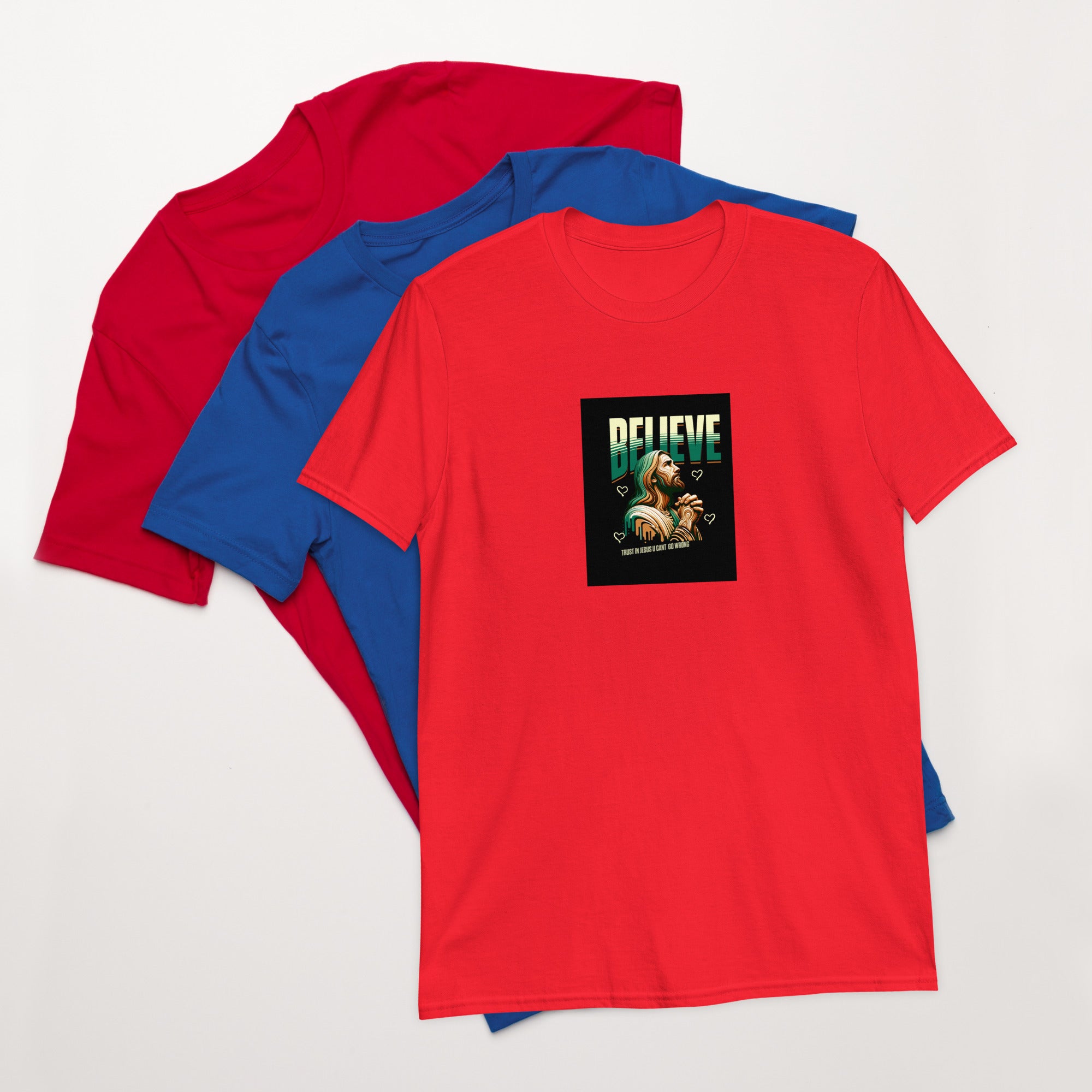 Trust In Jesus U Cant Go Wrong Short-Sleeve Unisex T-Shirt