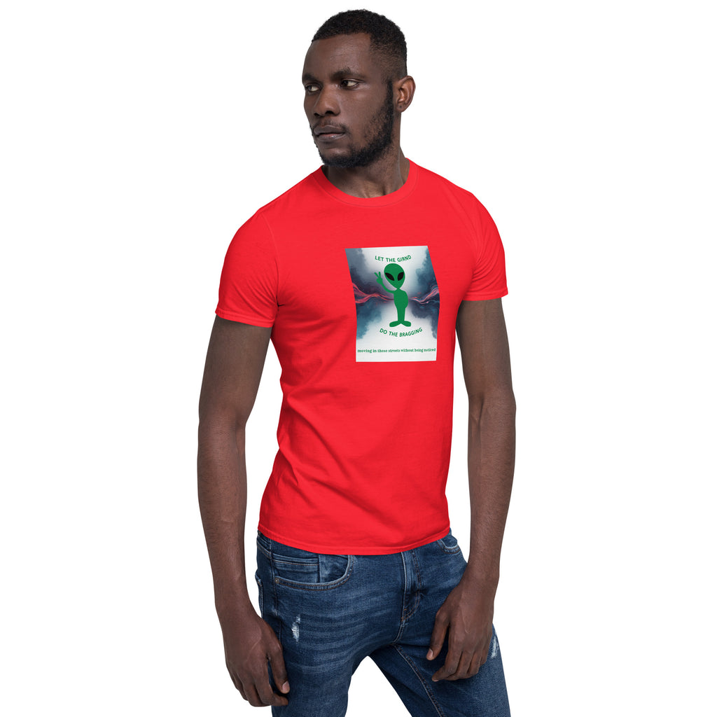 Let The Grind Do The Bragging Short-Sleeve Unisex T Shirt