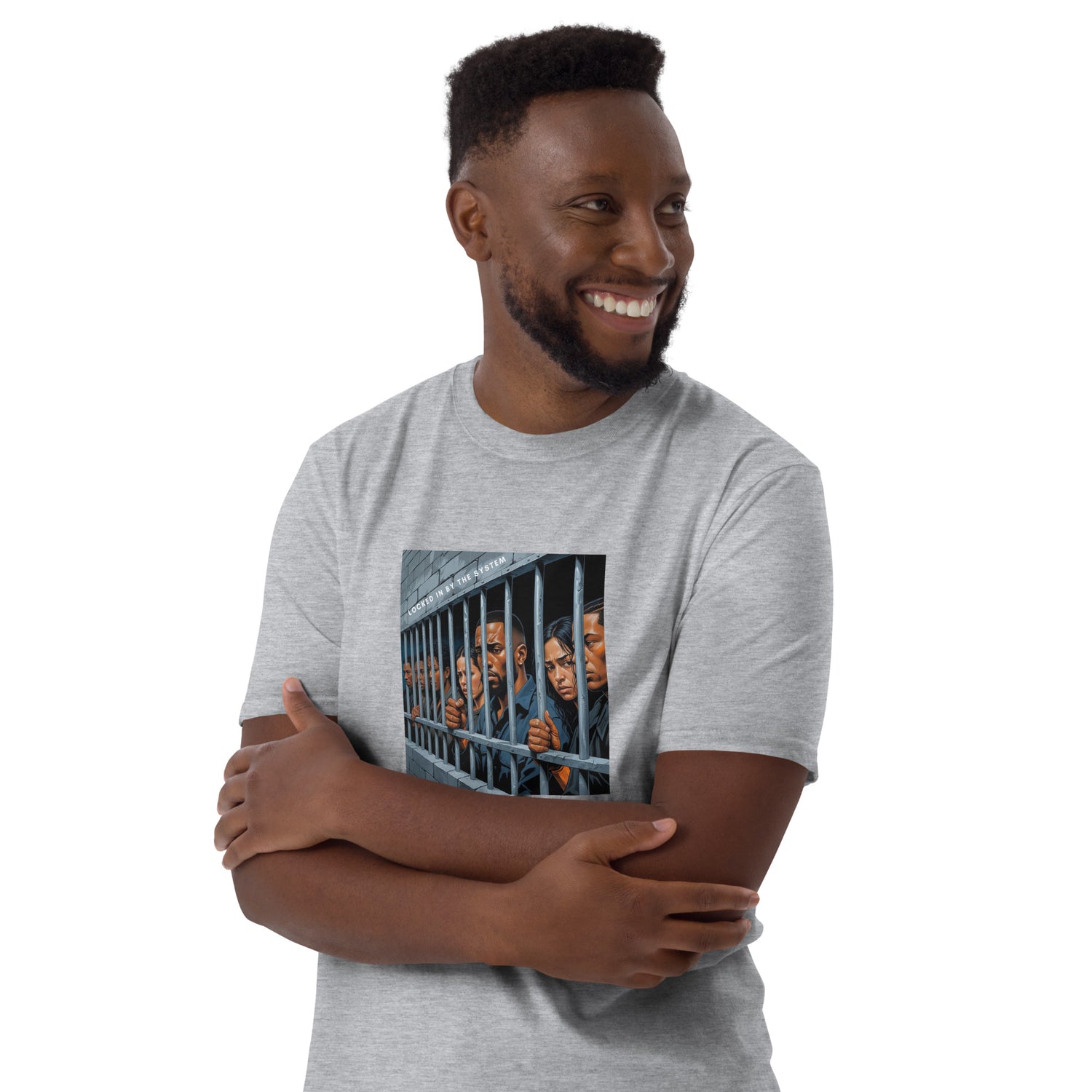 Locked In By The System Short-Sleeve Unisex T-Shirt