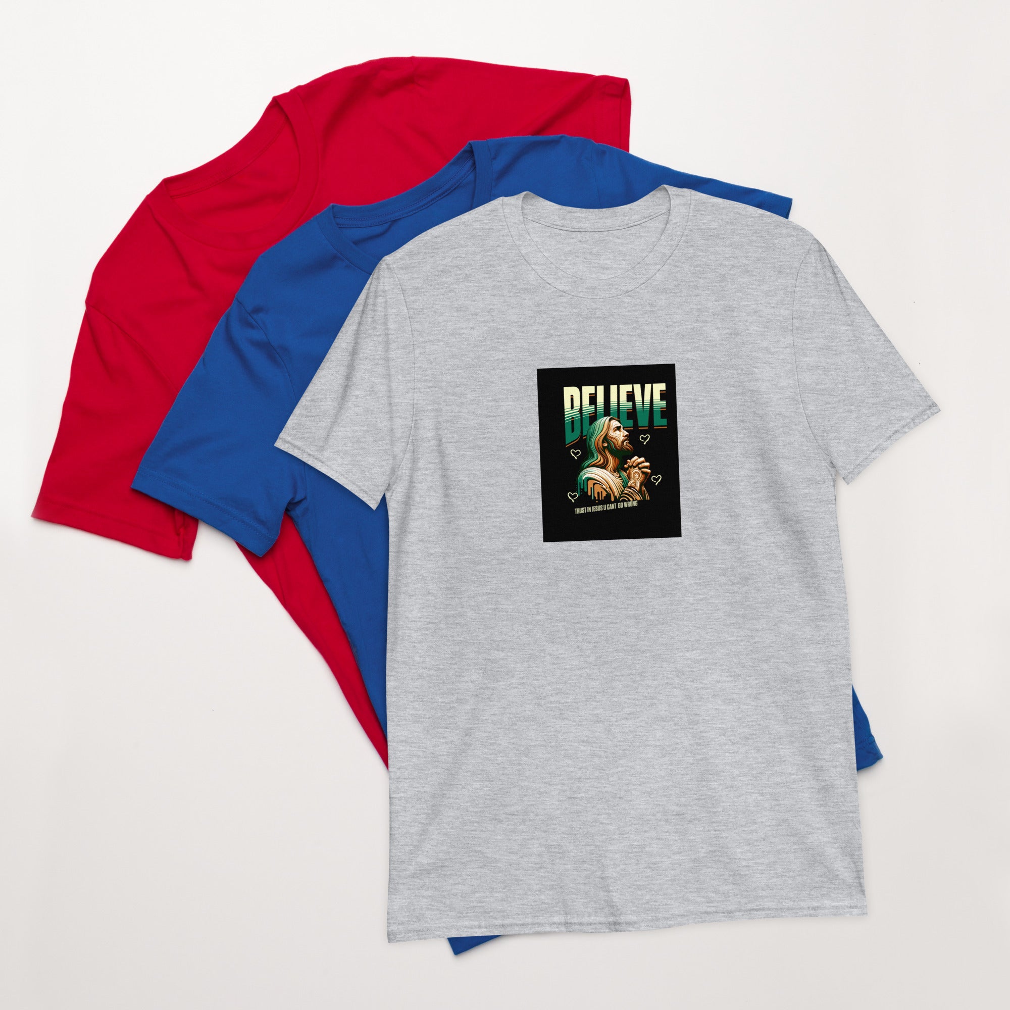 Trust In Jesus U Cant Go Wrong Short-Sleeve Unisex T-Shirt