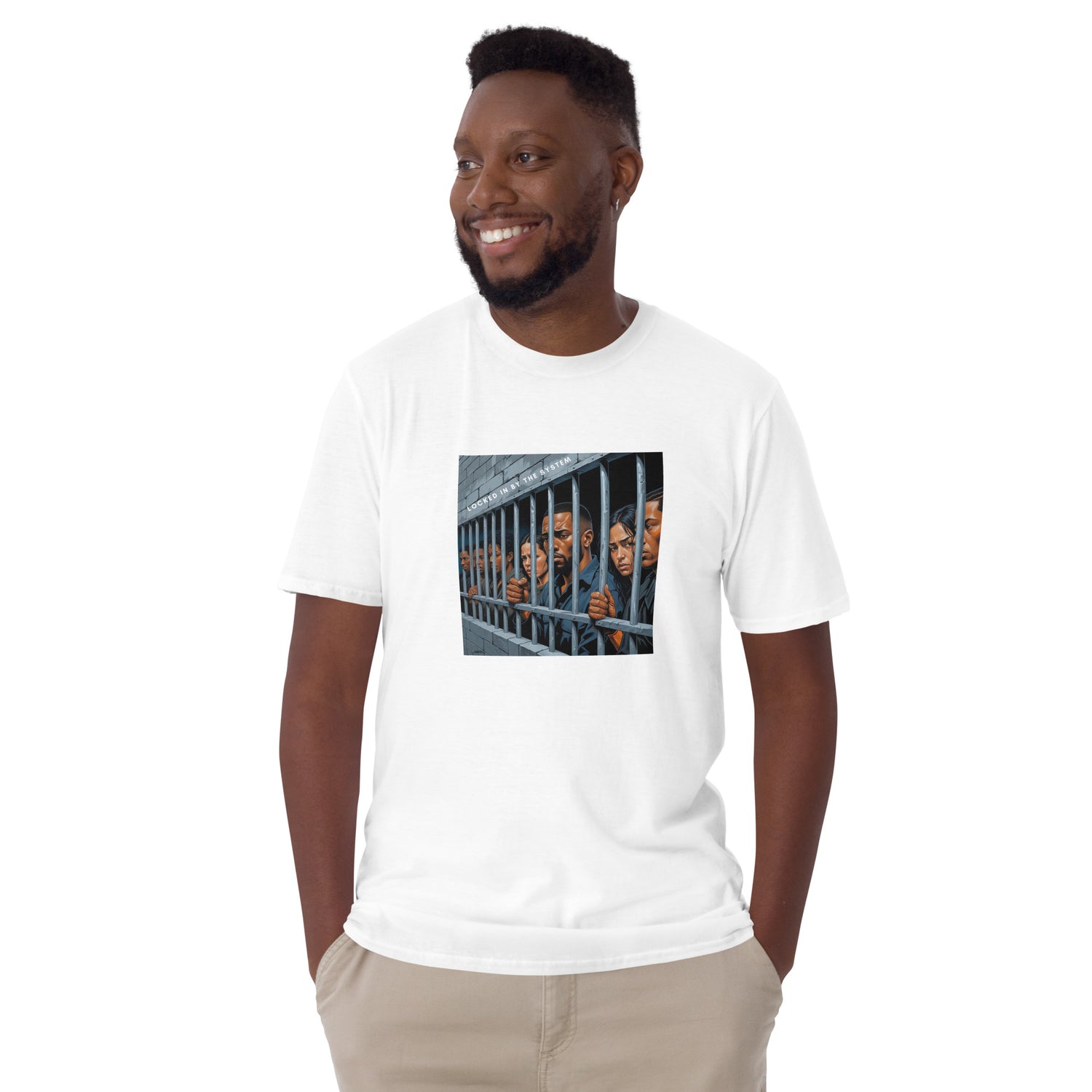 Locked In By The System Short-Sleeve Unisex T-Shirt