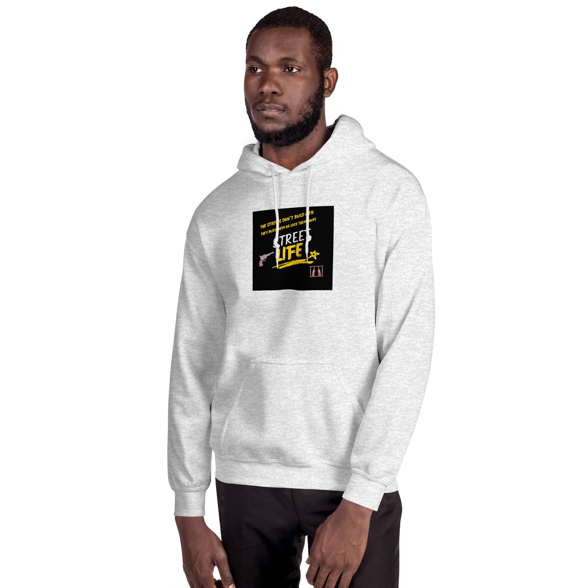 Product mockupStreet Life Unisex Hoodie