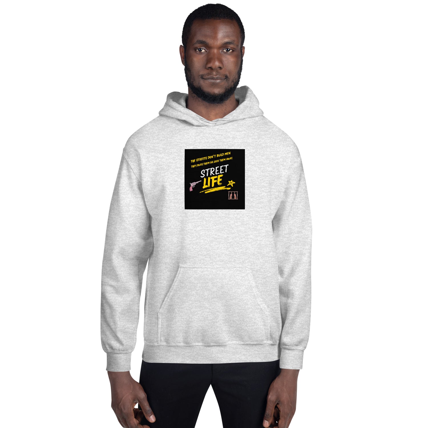 Product mockupStreet Life Unisex Hoodie