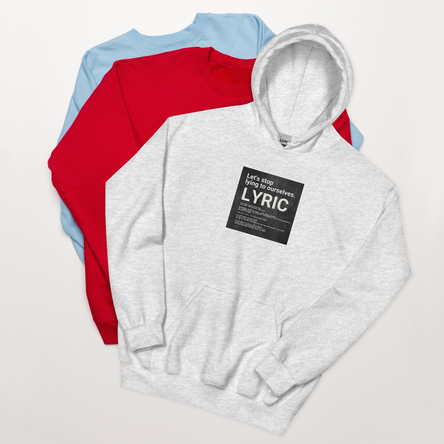 Let’s stop lying to ourselves Hoodie