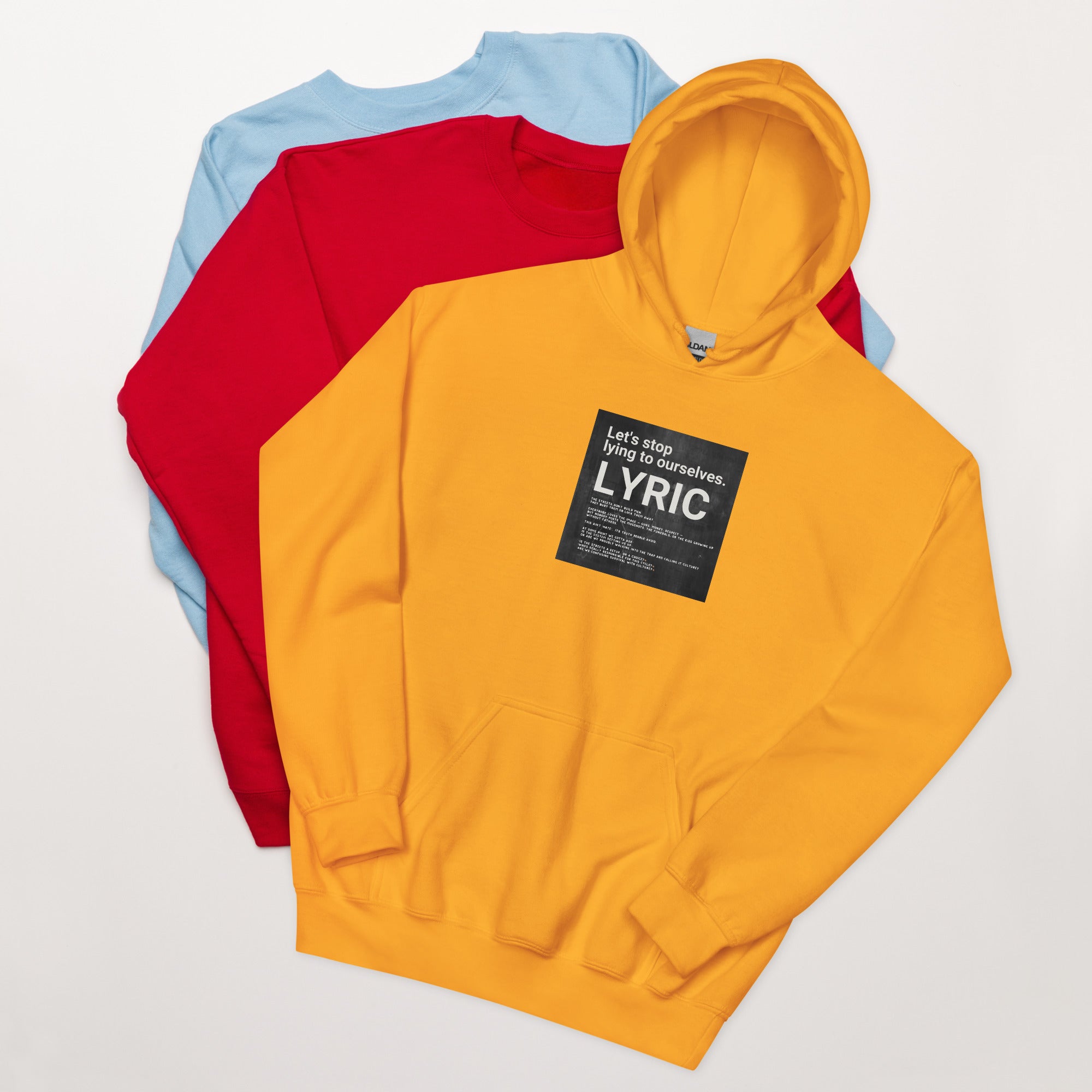 Let’s stop lying to ourselves Hoodie