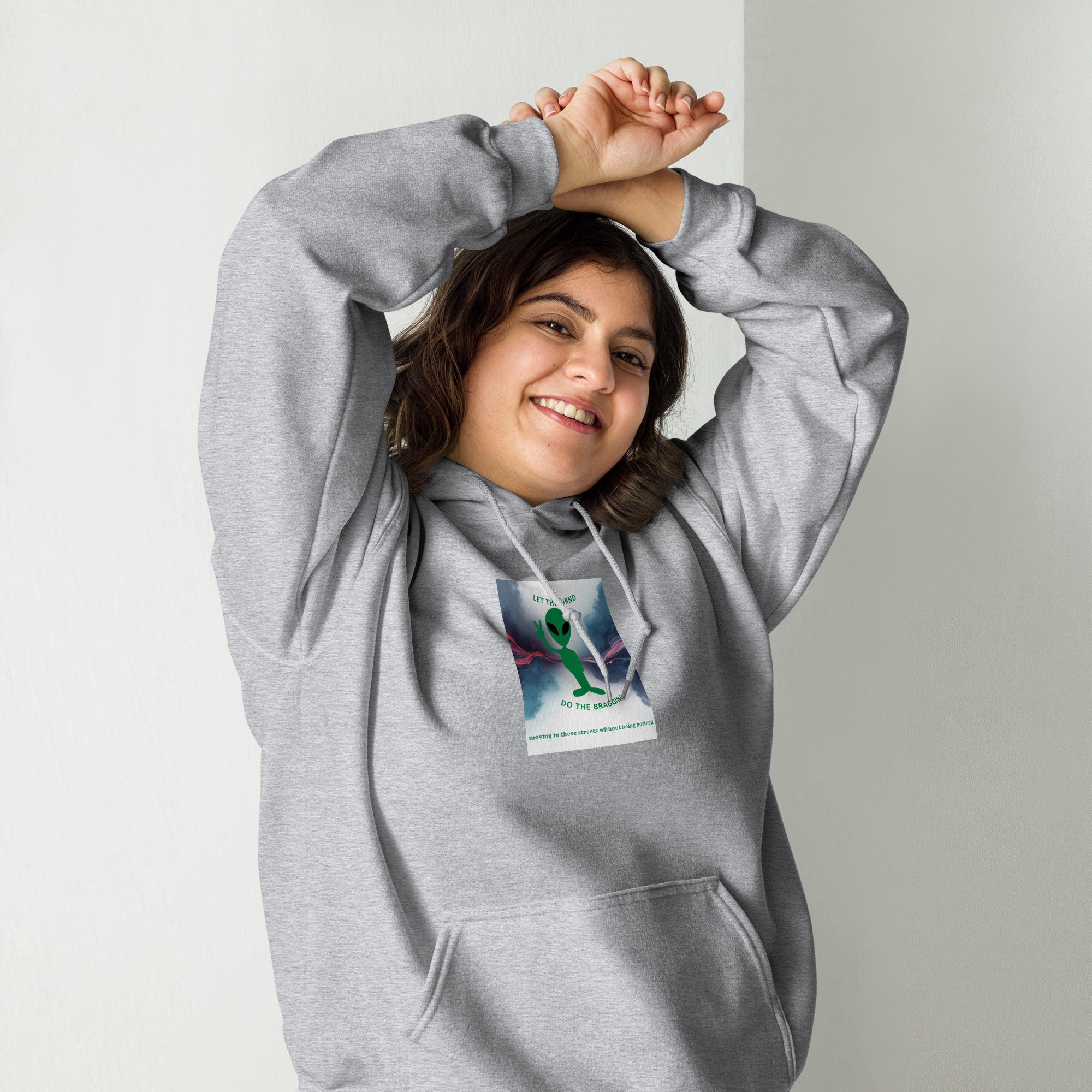 Let The Grind Do The Bragging Unisex Hoodie